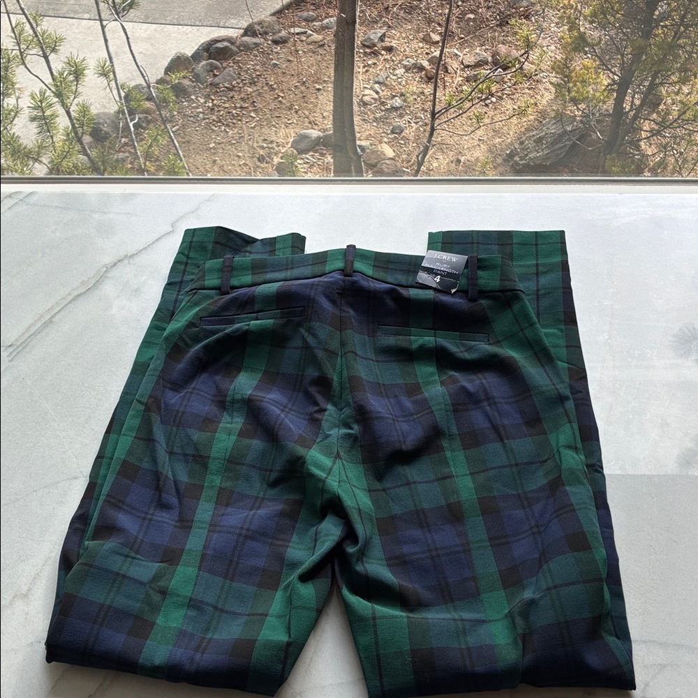 Brand New J Crew Plaid Ruby Pant - Picture 5 of 7